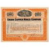 Image 1 : Union Copper Mines Company Stock Certificate   (104294)