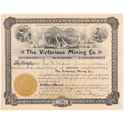 Victorious Mining Company Stock Certificate   (107193)