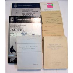 Mexican Mining Books (7)   (85633)