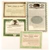 Image 1 : 3 Anthracite stock certificates & Bond   (87265)