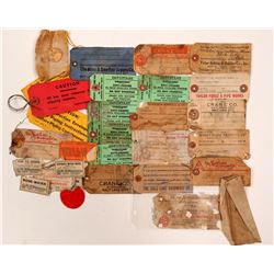 Mine Shipping Tags   (106405)