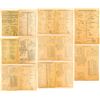 Image 1 : Mining Contract Price Sheets, (7 two sided)   (50271)