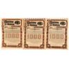 Image 1 : Central of Georgia Railway Co. Gold Bonds (3)   (107377)