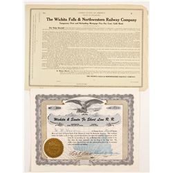 Wichita Railroad Stock and Bond   (84101)