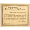 Image 1 : Paducah Traction and Light Co Stock   (84218)