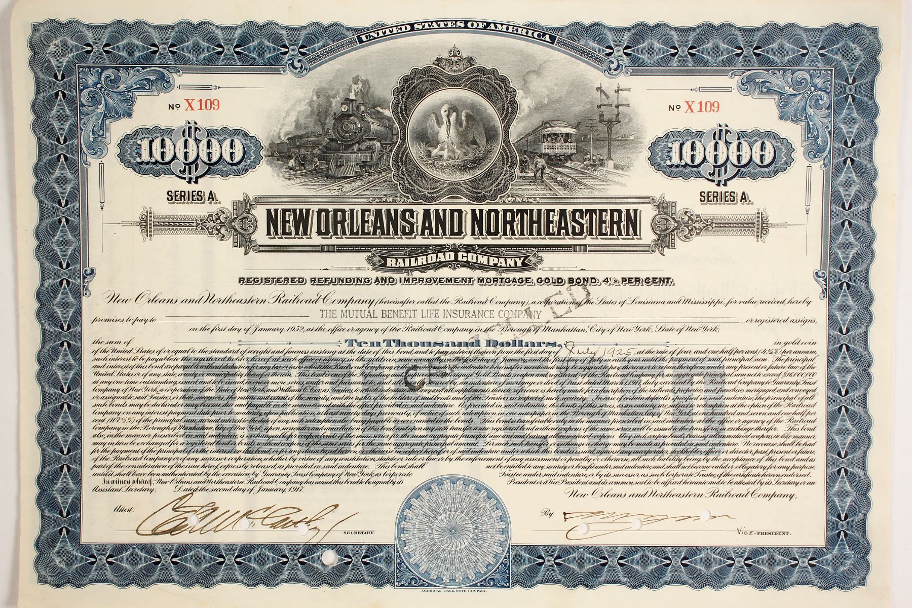 New Orleans and Northeastern Railroad Co (87042)