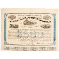 Western Maryland RR Co Bond   (86957)