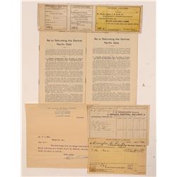 Ephemera from 4 Different Nevada Railroads   (107401)