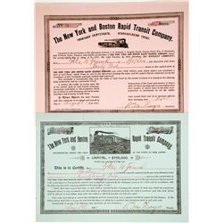 The New York and Boston Rapid Transit Co   (87073)