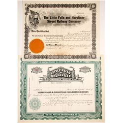 Little Falls, NY Railroad Stocks (2)   (84950)
