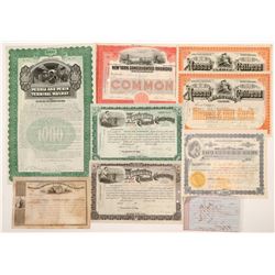 New York Railroad Stocks and Bonds    (105165)