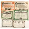 Image 1 : New York Railroad Stocks/Bonds (6)   (86961)
