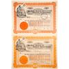 Image 1 : Port Jervis, Monticello and Summitville Railroad Stock, 2 Different   (84910)
