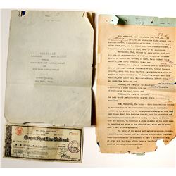 Oregon Short Line Railroad Ephemera   (77629)