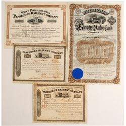 Pennsylvania Railroad stock/bond   (86955)
