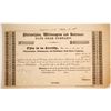 Image 1 : Philadelphia, Wilmington and Baltimore Rail Road Stock   (84264)