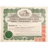 Image 1 : Pittsburgh & Susquehanna Railroad Stock   (84900)