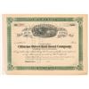 Image 1 : Citizens St Rail Road Co. of Shelby County Stock Certs   (106052)
