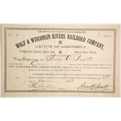 Wolf & Wisconsin Rivers Railroad Co   (86972)