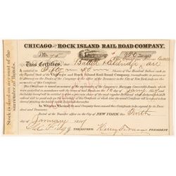 Chicago and Rock Island Rail Road Co   (106180)