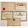 Image 1 : Five Non-issued Railroad Stock  Certificate from the Mid-west   (75816)