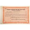 Image 1 : Lackawanna and Wyoming Valley Rapid Transit Cert   (84973)