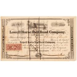 Lowell Horse Railroad Co   (106050)
