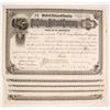 Image 1 : Old Colony Railroad Company Stock Certificate - Massachusetts    (79620)