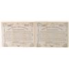 Image 1 : Springfield, Mount Vernon & Pittsburgh Railroad Company Stock Certificates   (78763)