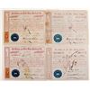 Image 1 : Two Different Varieties of Old Colony and Fall River Railroad Company Stock Certificates    (78772)