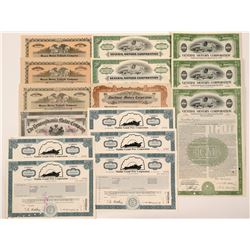 Automobile Bond & Stock Certificate Collection   (104431)