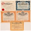 Image 1 : Five Automobile Company Stock Certificates   (104439)