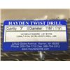 Image 2 : (3) HAYDEN TWIST DRILL 11/64" DRILL 7 PACK