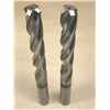 Image 3 : (2) PTD SS400 7/8 TAPER LENGTH HSS END MILL