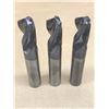 Image 3 : (3) PTD SZ4694 .7812 SOLID CARBIDE END MILL