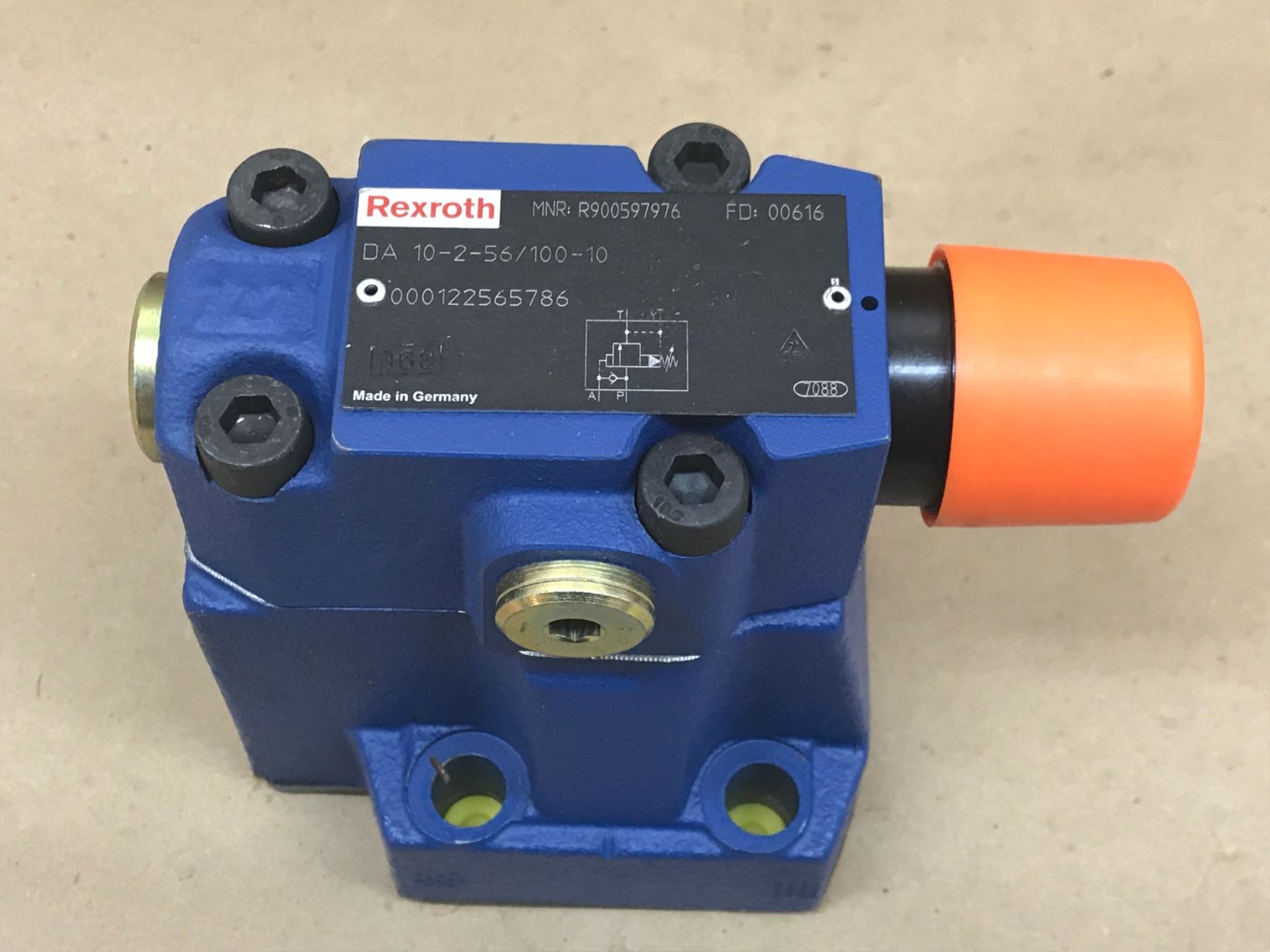 REXROTH DA 10-2-56/100-10 VALVE - BTM Industrial