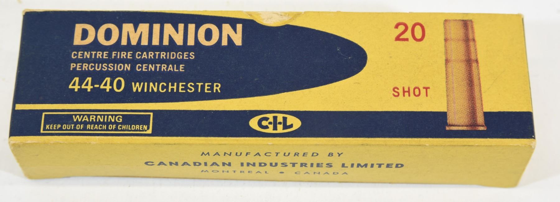 Rare Dominion 44-40 Winchester Shot Shells