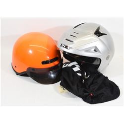 Two Helmets