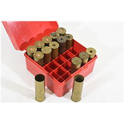 15 Pcs. Brass 12 Ga. hulls