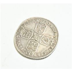 1758 George II Silver Shilling