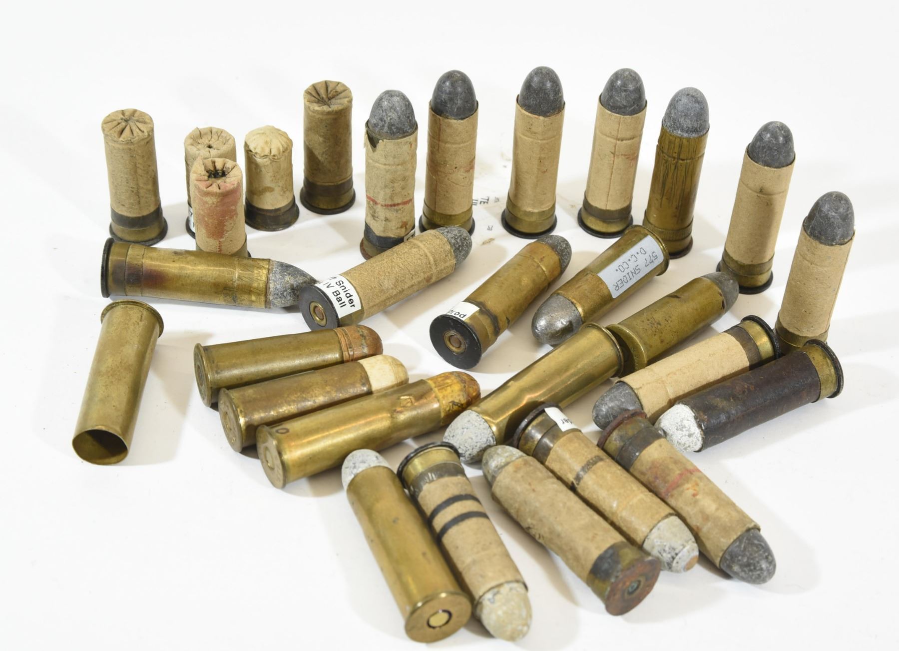 577 Snider Ammunition Brass Shot And Blanks 577 Snider Ammunition Brass Shot And Blanks