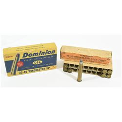 Vintage 32-40 Ammo