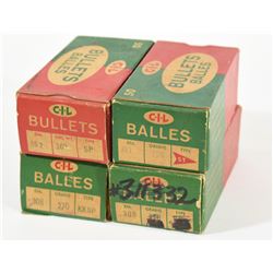 Various Sized Bullets