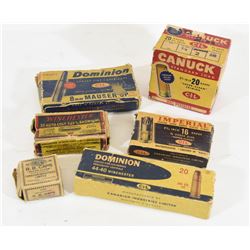 Vintage Ammunition Boxes