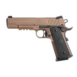 SIG 1911 45ACP 5" FDE SCPN 8RD