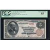 Image 1 : 1882 $5 Hocking Valley National Bank Note PCGS 55
