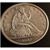 Image 1 : 1842 Seated Liberty Half Dollar Coin