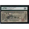 Image 1 : 1896 $1 Educational Silver Certificate PMG 20
