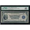 Image 1 : 1918 $1 New York Federal Reserve Bank Note PMG 45
