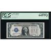 Image 1 : 1928B $1 Silver Certificate PCGS 64PPQ